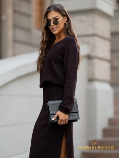 Royalfashion Ensemble pour femmes avec jupe
