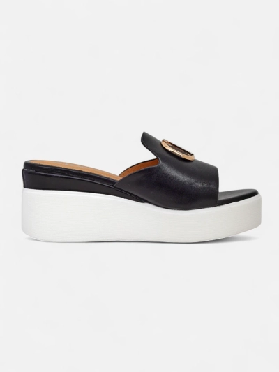 Royalfashion Sandales compensées pour femmes Daffin