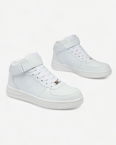 Royalfashion Baskets sportives pour femme en blanc Futtes
