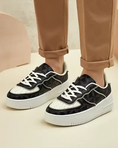 Royalfashion Chaussures de sport pour femmes avec imprimé Ozofio