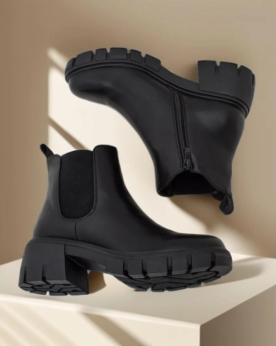 Royalfashion Bottes à talon aiguille Velly pour femme