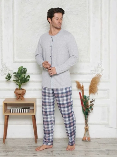 Pyjama pour hommes en coton Royalfashion