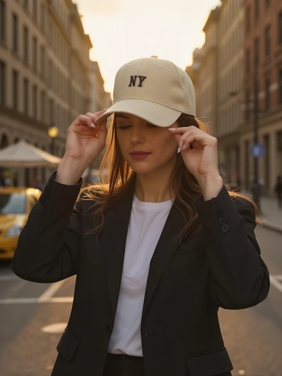 Royalfashion Casquette de baseball NY unisexe