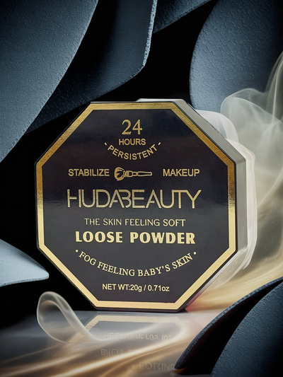 Poudre libre pour le visage avec un effet finition naturelle