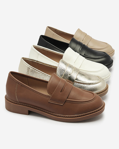 Mocassins pour femme en noir Selenna- Footwear