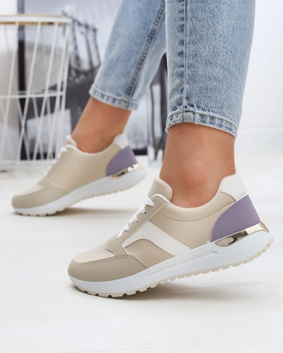 OUTLET Chaussures de sport pour femmes en beige Arienla - Footwear