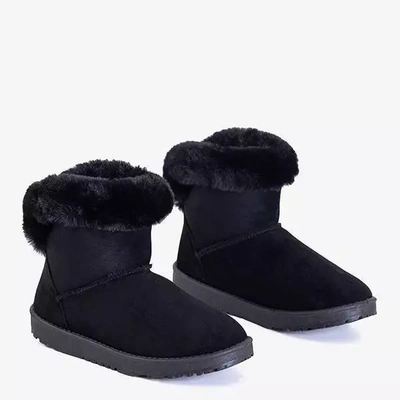 OUTLET Bottes de neige isolées noires pour femmes Nyomi - Footwear