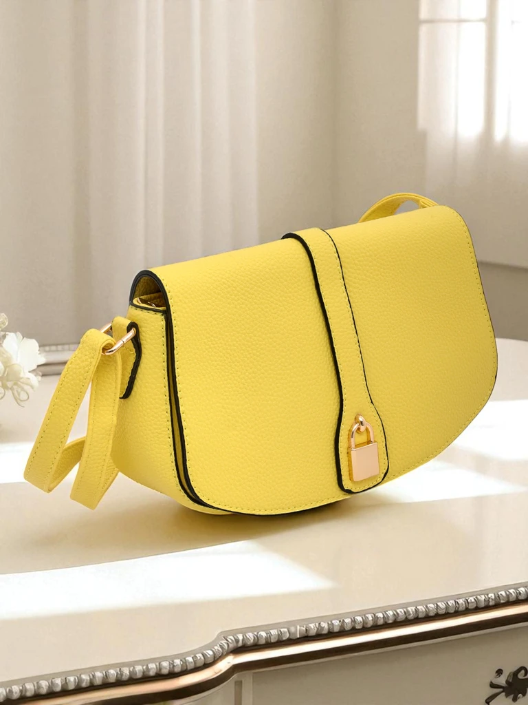 Royalfashion Petit sac à main pour femme en cuir écologique Moderno Viva