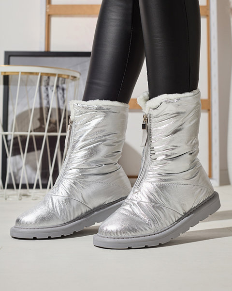 Silver chaussures pour femmes a'la bottes de neige Tirigga- Footwear
