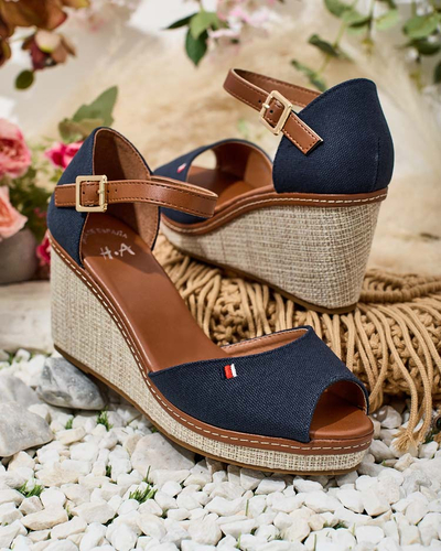 Royalfashion Sandales à talon Temene pour femme