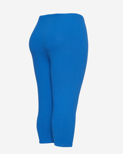 Legging Cobalt TAILLE PLUS 3/4 pour femme - Vêtements