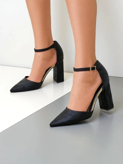 Royalfashion Talons en éco-suède pour femmes Calde