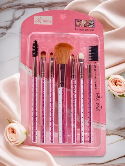 Set de pinceaux de maquillage compact
