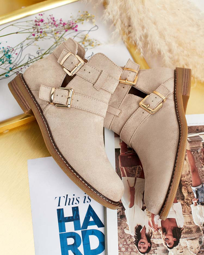 Royalfashion Bottes à découpes Geronsa pour femme