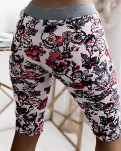 blanc || gris pigeon || rouge