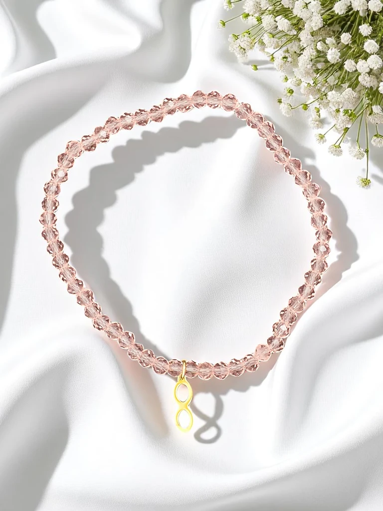 Royalfashion Bracelet femme avec pendentif infini