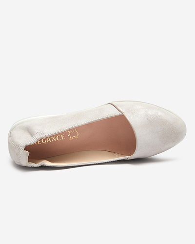 Argent Ballerines Asya - Chaussures