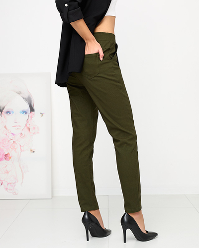 Treggings isolants femme vert foncé - Vêtements