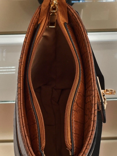 Petit sac à main verni pour femme en cuir écologique Arlisse