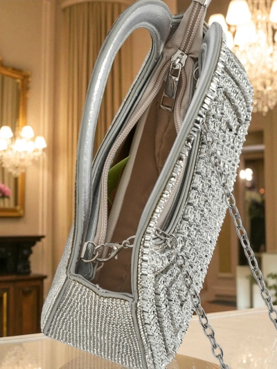 Royalfashion Pochette pour femme avec zircons Myra Quill