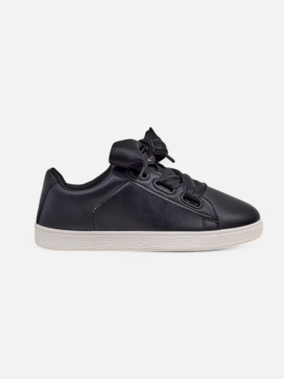 Baskets éco-cuir Royalfashion pour femmes avec lacets décoratifs Etti