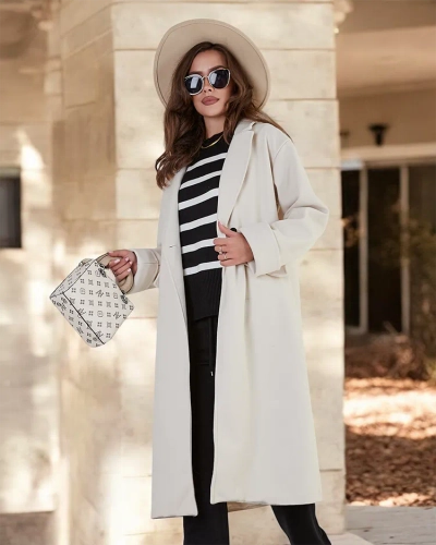 Royalfashion Manteau long pour femme