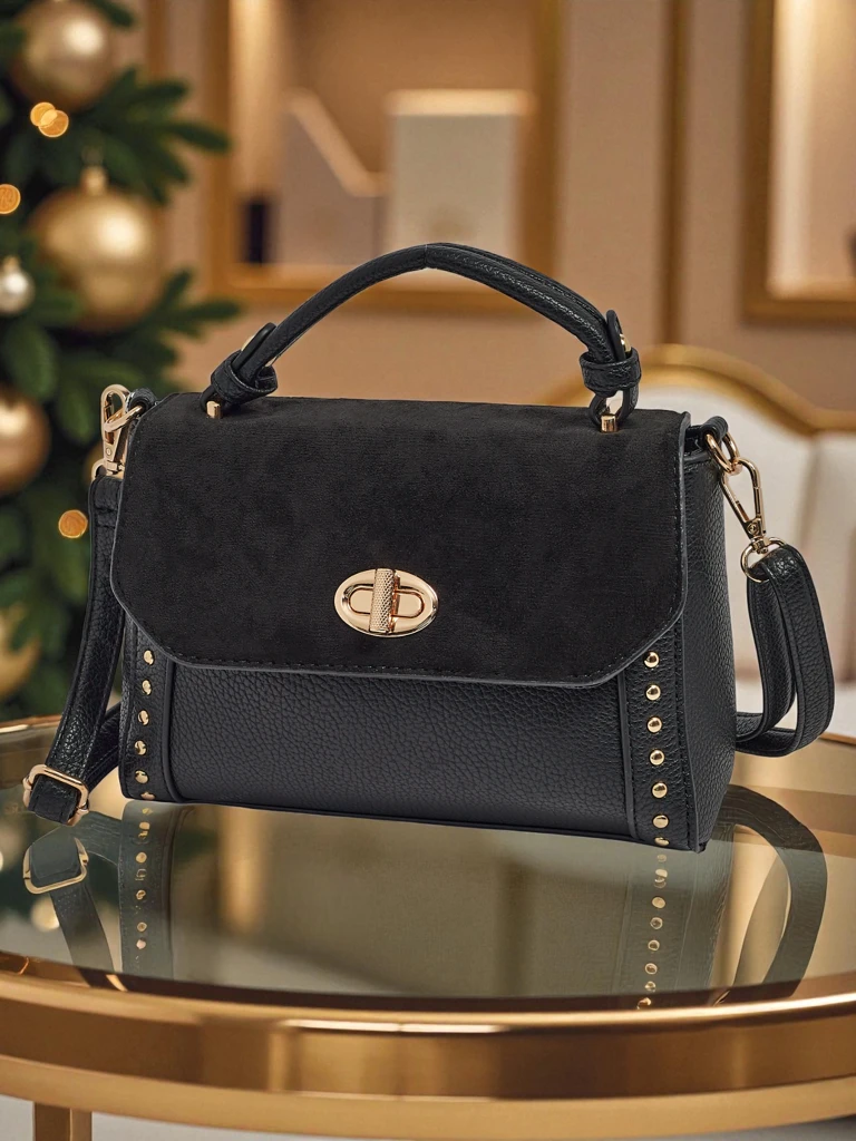 Petit sac à main pour femmes en cuir écologique Merli