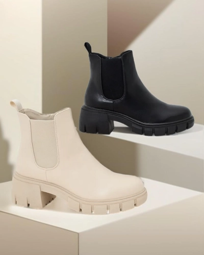 Royalfashion Bottes à talon aiguille Velly pour femme