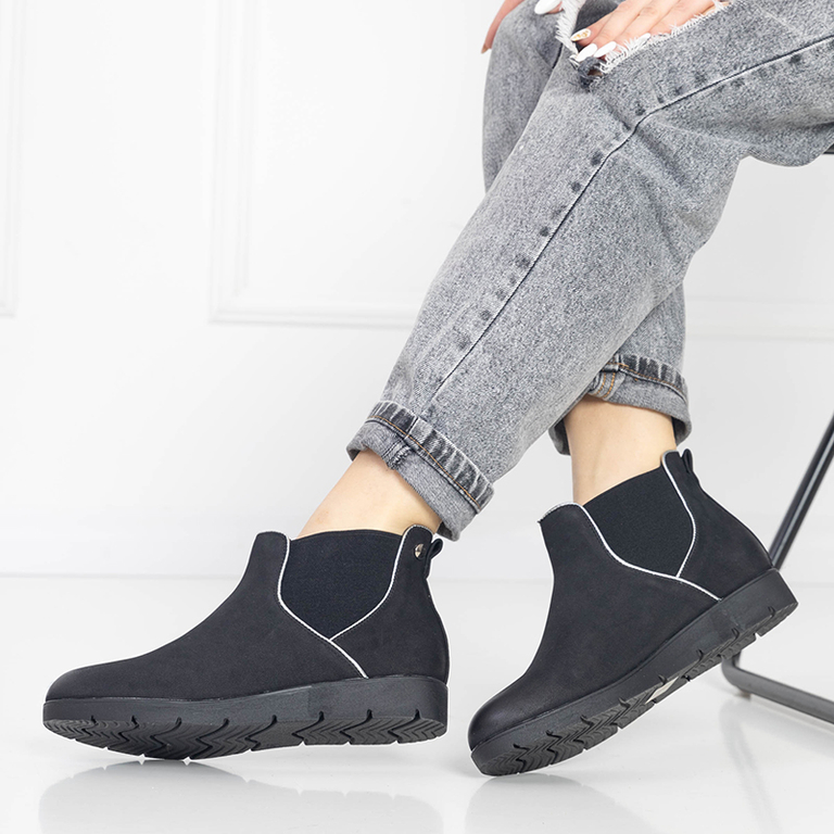 OUTLET Bottes élégantes pour femmes noires Zulla- Footwear