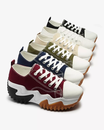 OUTLET Baskets sport vertes à plateforme Nacarry pour femme - Chaussures