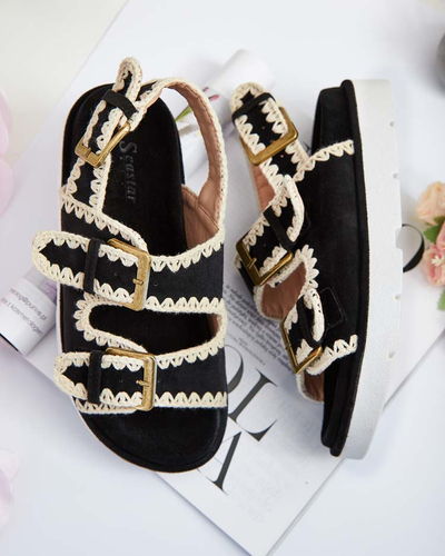 Royalfashion Sandales en daim Lunnay eko pour femme