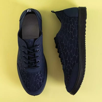 OUTLET Rafa chaussures de sport homme bleu marine - Chaussures