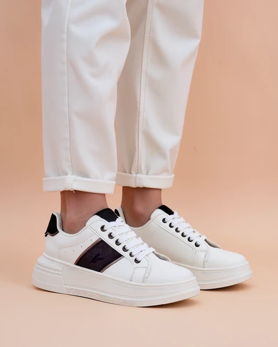 Royalfashion Baskets de sport à plateforme pour femmes Gevin