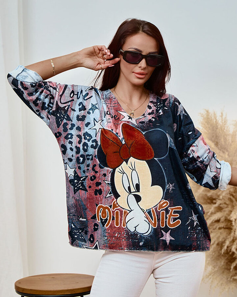 Royalfashion Chemisier imprimé pour femme