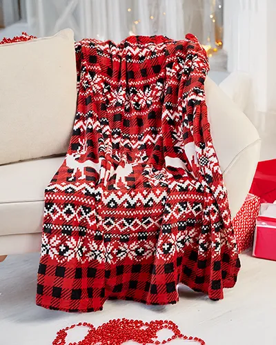 Couverture de Noël Royalfashion 200x220