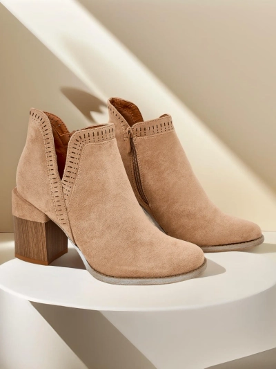 Bottines à talons pour femmes Royalfashion Vettot