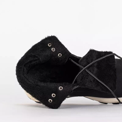 OUTLET Bottines isolées Nuok homme noires - Chaussures