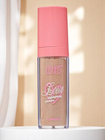 USHAS Enlumineur libre pour le visage avec éponge Sunset Kiss