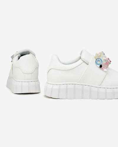 Royalfashion Demi chaussures de sport avec galets colorés Resinello