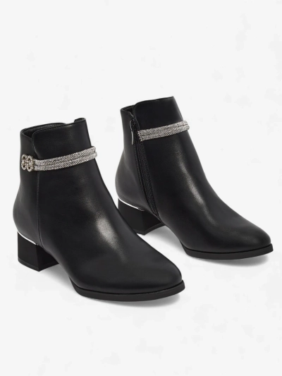 Bottines pour femmes avec zircons Qurette