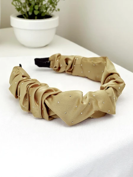 Royalfashion Serre-tête satin Bianca