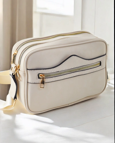 Royalfashion Petit sac à main pour femmes en simili cuir mat