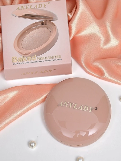 Anylady Enlumineur Visage Compact Éclat Rose