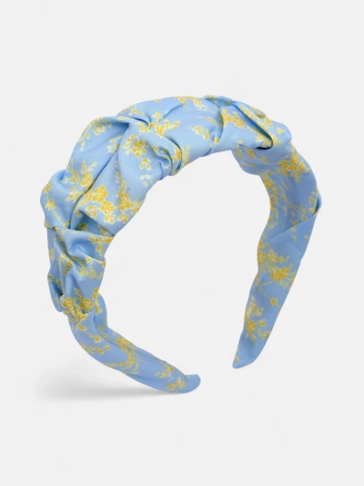 Royalfashion Bandeau à cheveux avec fronces et imprimé