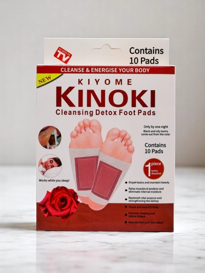 Patches détoxifiant pour les pieds DETOX KINOKI 10 pcs Rose