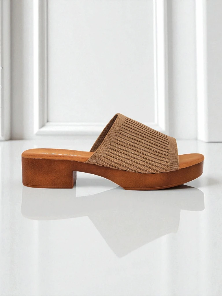 Royalfashion Mules Ribbed Grace