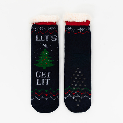 Chaussettes femme à motif de Noël - Sous-vêtements