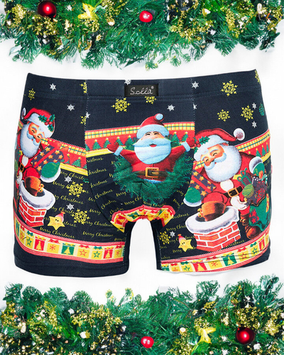 Royalfashion Boxer de Noël pour homme