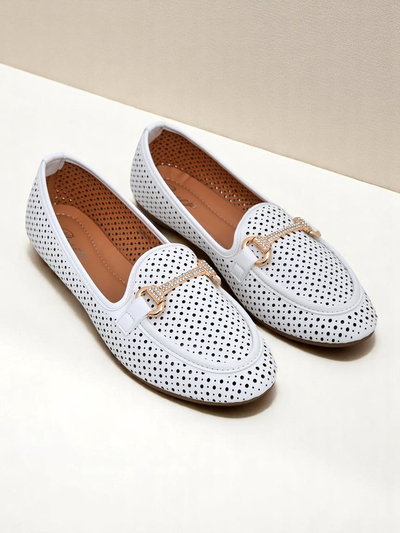 Royalfashion Mocassins ajourés pour femmes Rafalle