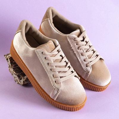 OUTLET Chaussures de sport femme beige Filua - Chaussures